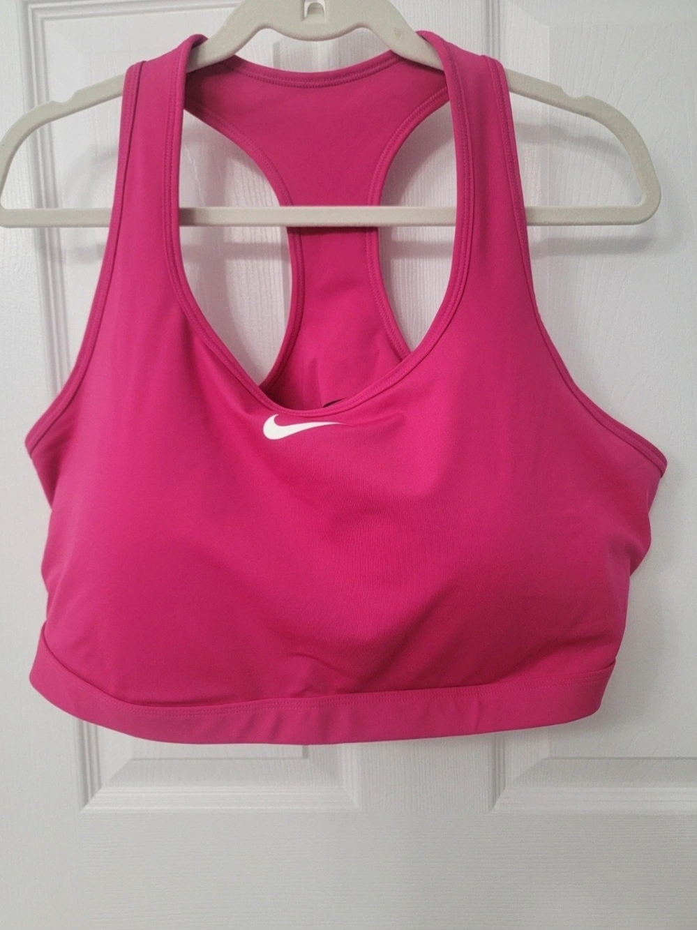 Nike Dri-FIT Pink Swoosh Medium Support Sports Bra 3X NWOT